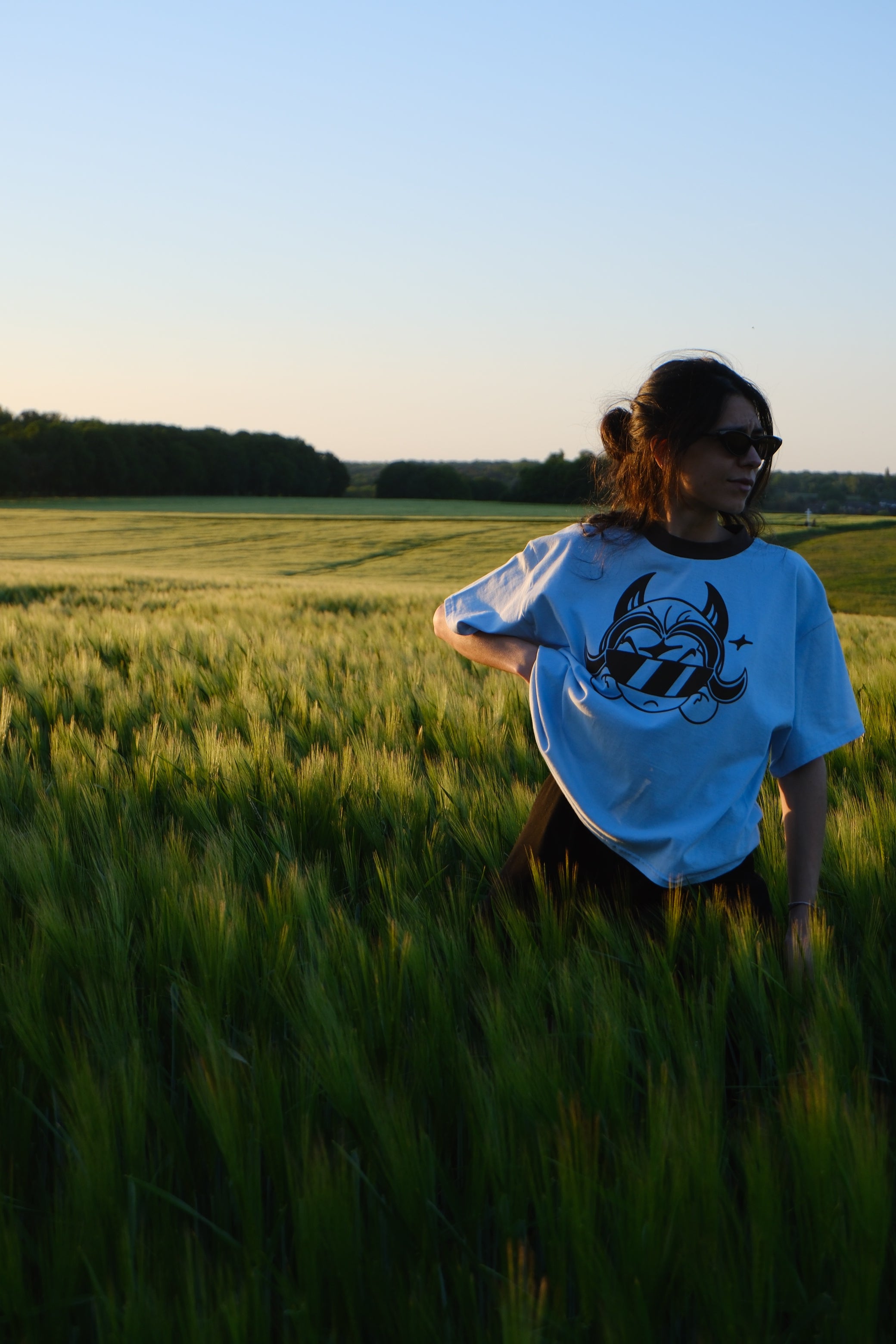 T shirt [Rave 1.29] (Bleu clair)