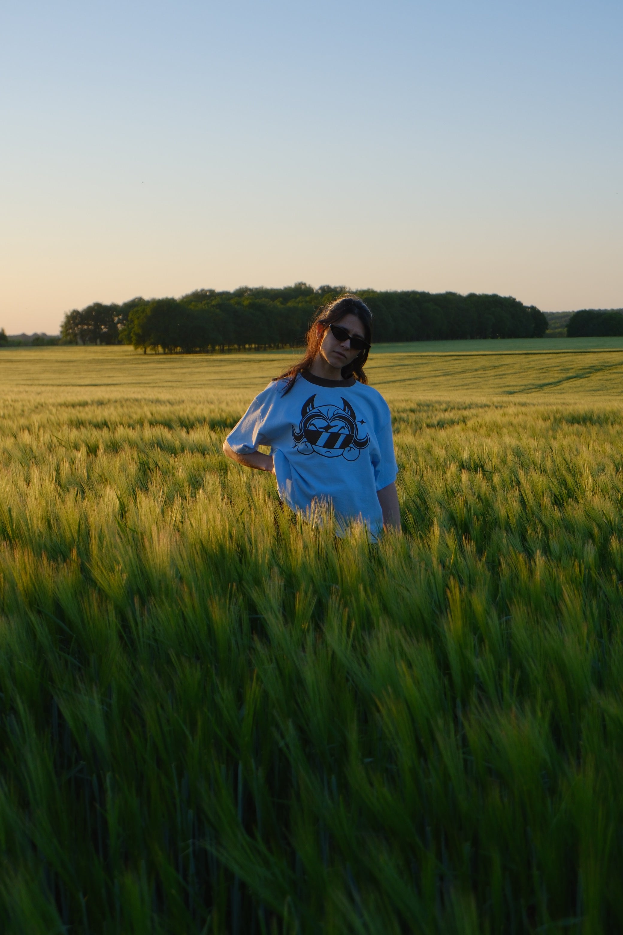 T shirt [Rave 1.29] (Bleu clair)